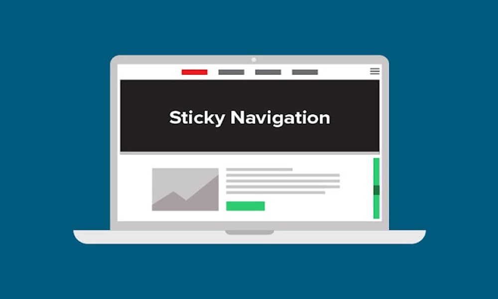 How To Create A Sticky Menu While Scrolling Using CSS/HTML