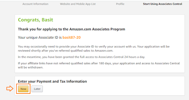 How to join amazon affiliate program 16
