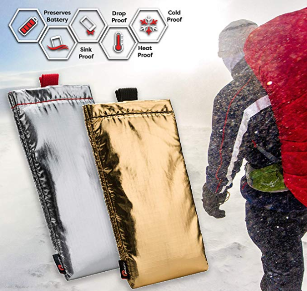 Protect your iPhone from snow/cold/heat/heat drops using weatherproof case