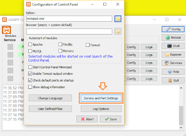 How To Change The XAMPP Server Port In Windows 10 | Apache Server Port 7