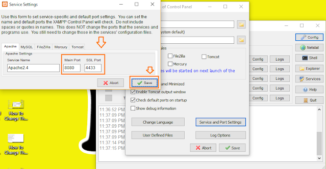 How To Change The XAMPP Server Port In Windows 10 | Apache Server Port 8