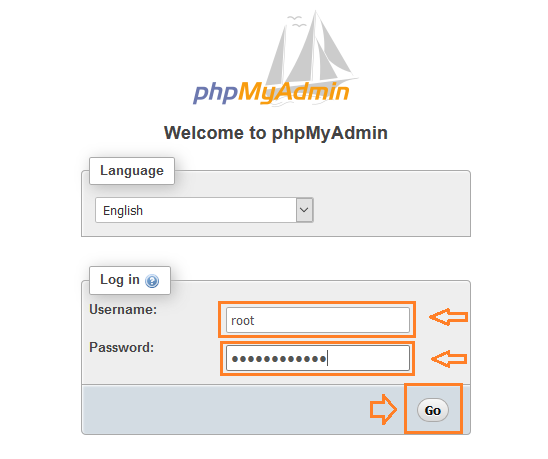 xampp phpmyadmin root password