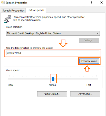 How To Use The Text To Speech Feature In Windows 10 | Pronunciation In Windows 10
