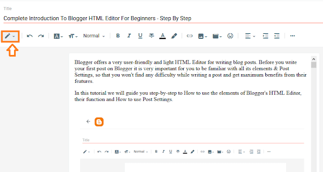 Before You Write Your First Post On Blogger, Must Understand These ...