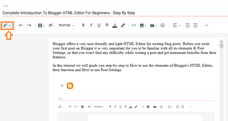 Before You Write Your First Post On Blogger, Must Understand These ...