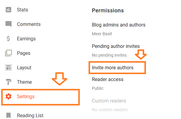 How To Add An Author On Blogger | Blogger Permissions For Authors ...