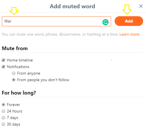 How To Mute Tweets That Contain Particular Words, Phrases, Usernames, Emojis, or Hashtags