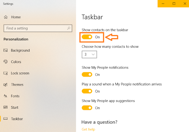 How To Show Hide People Bar On Windows 10 | Enable/Disable People Bar