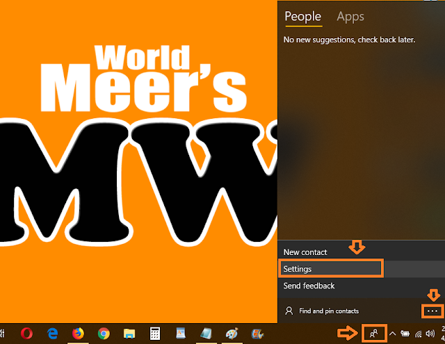 How To Show Hide People Bar On Windows 10 | Enable/Disable People Bar