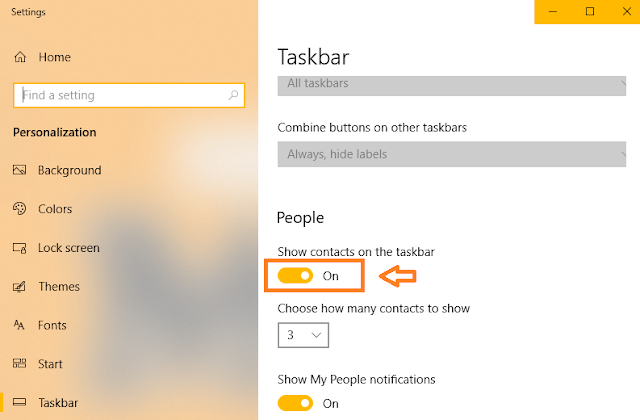 How To Show Hide People Bar On Windows 10 | Enable/Disable People Bar
