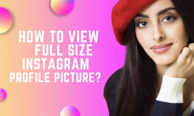 How to vew full Instagram private profile picture