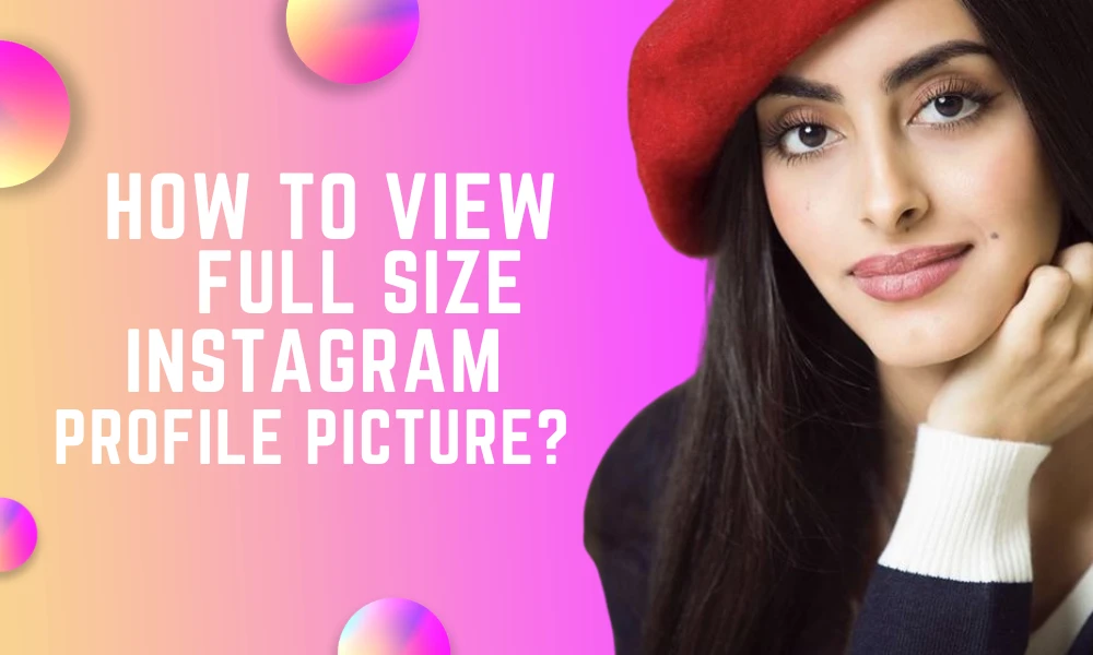 How To View Full Size Instagram Profile Picture | Private & Public