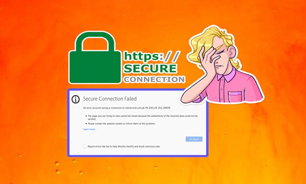 How To Fix Secure Connection Failed On Firefox And This Site Can’t Be Reached Error On Chrome