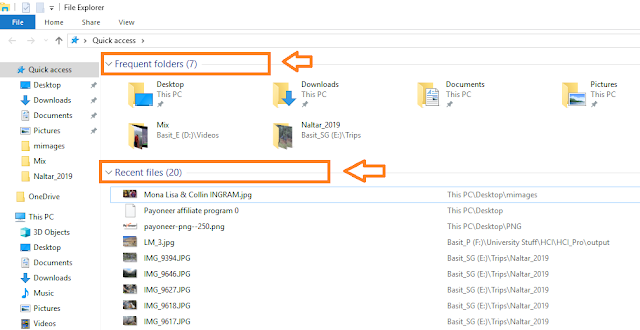 How To Turn-Off Recent Items & Frequent Places From Quick Access In Windows 10