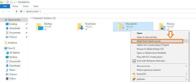 When you will open the File Explorer or Quick Access, you will see only the Default Quick Access folder, all other history will be removed.