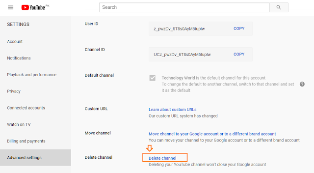 How To Delete Your YouTube Channel Permanently Or Temporarily 4