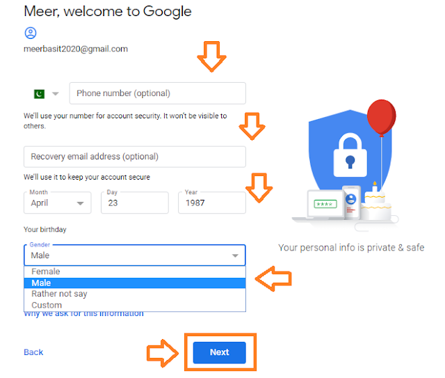 How To Create A Gmail Account - Step By Step | Change Gmail Profile Picture