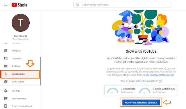 How To Monetize YouTube Channel | Earn Money From YouTube | Show Google Ads On YouTube Videos