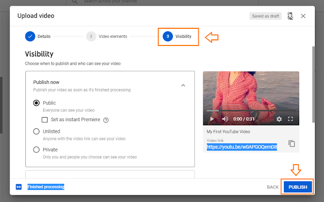 How To Upload A Video On YouTube Step-By-Step 12