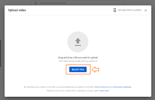 How To Upload A Video On YouTube Step-By-Step 3