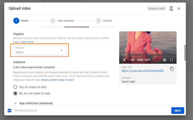 How To Upload A Video On YouTube Step-By-Step 5