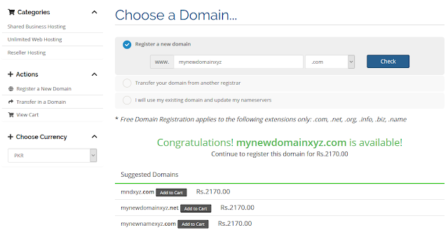How To Buy Domain And Hosting In Pakistan - Step By Step 4