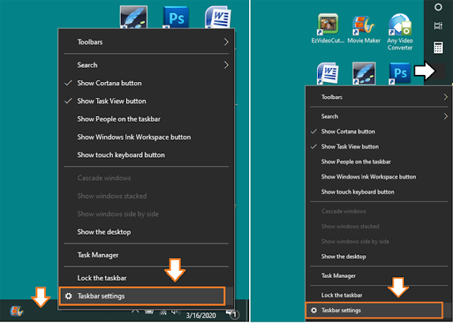 How To Move Taskbar To Bottom In Windows 10 | Change Taskbar Position In Windows 10