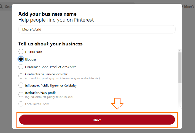 How To Add/Create Or Upgrade To A Free Business Account On Pinterest - Step By Step