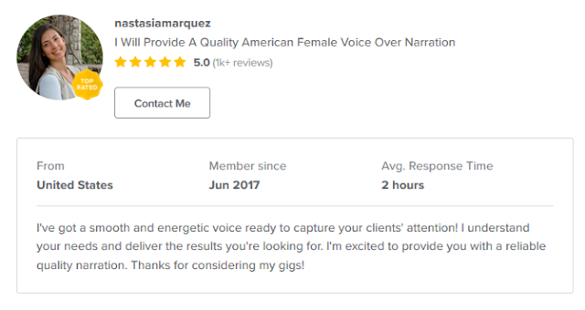 Hire Profesional Voice Over English-American Male & Female Artists | Affordable Voice Over Artists