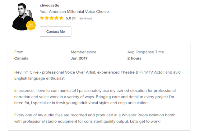 Hire Profesional Voice Over English-American Male & Female Artists | Affordable Voice Over Artists