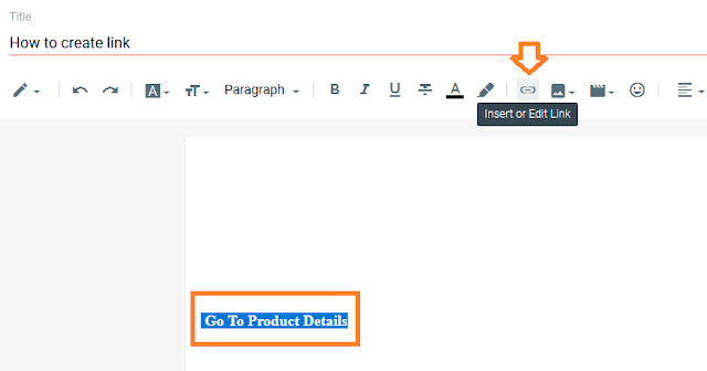 Blogger: How To Create A Link To Jump To A Specific Part Of Webpage ...