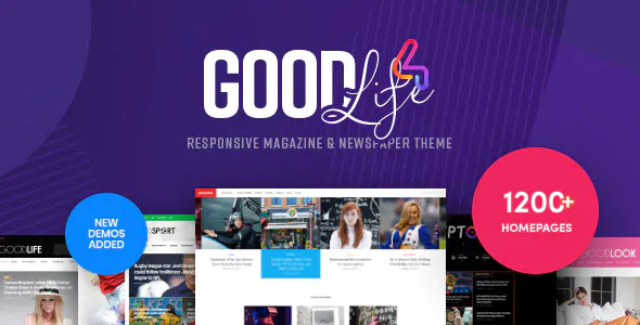 GoodLife News & Magazine WordPress Theme
