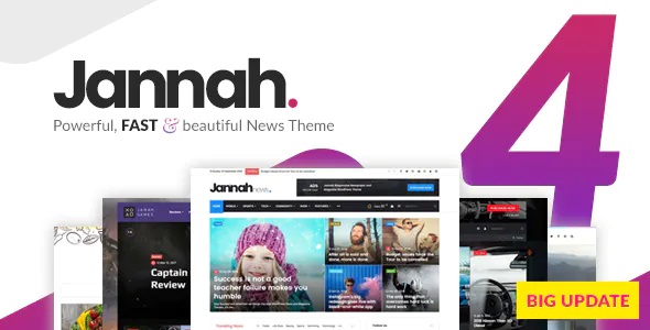 Jannah News & Magazine WordPress theme