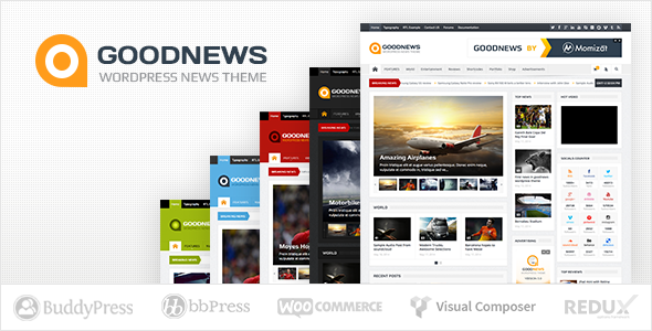 Goodnews News & Magazine WordPress theme