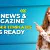 35+ News & Magazine Blogger Templates