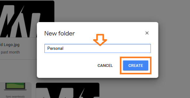 Upload File & Share File Link In Google Drive -  New Folder