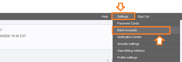How To Add/Delete Bank Account In Payoneer 7