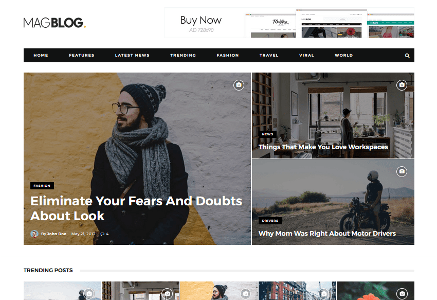 MagBlog news & magazine blogger template