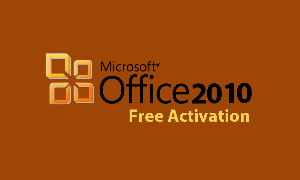 how to activate ms office 2010 free in windows 10 0