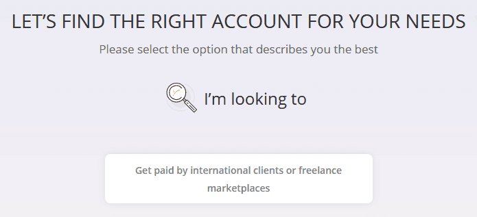 Get paid by international clients or freelance marketplaces