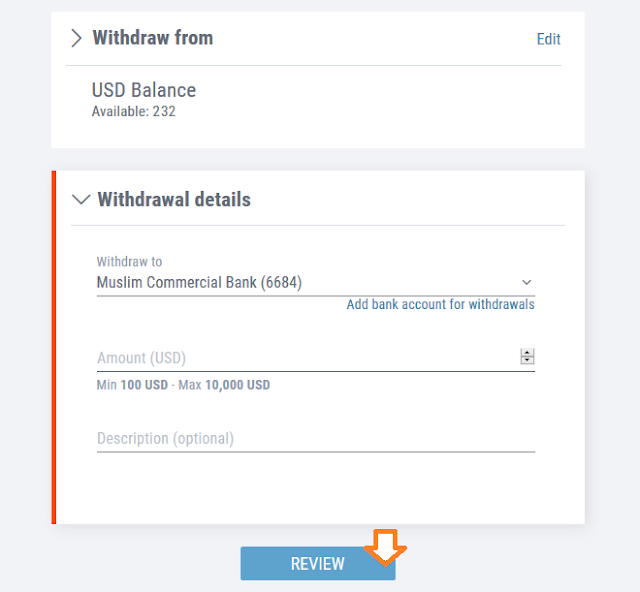 How To Withdraw Money In Payoneer To Local Bank Account 3