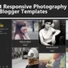 Best Responsive Photography Blogger Templates featured