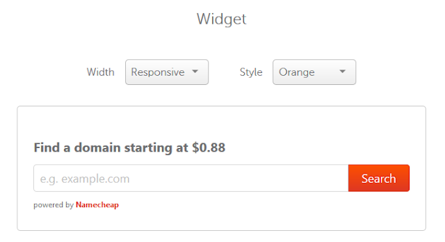How To Add Domain Search Widget On Your Website