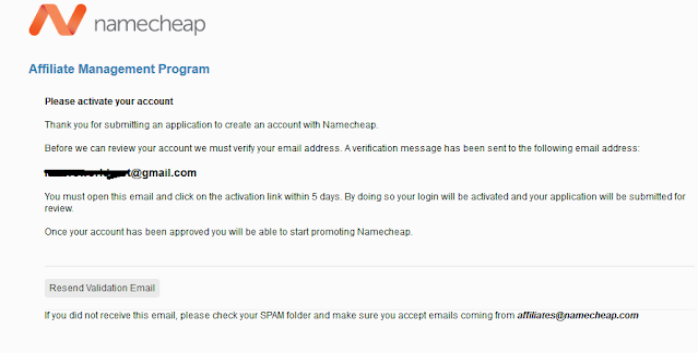 Namecheap Signup with Impact Radius