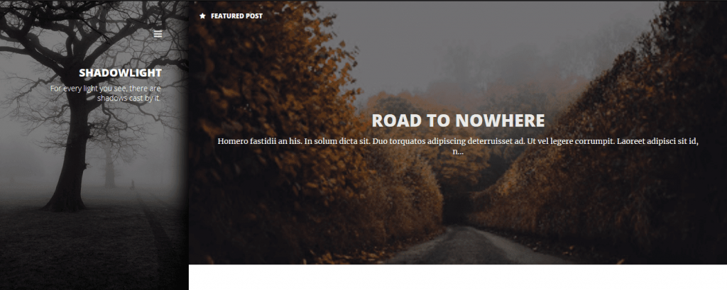 Masonry style Blogger template for photography websites