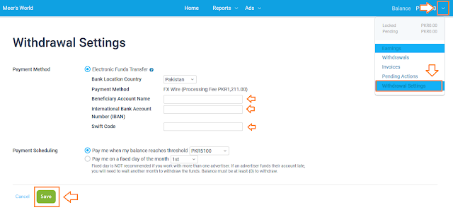 How To Configure Payment Methods On Impact Radius