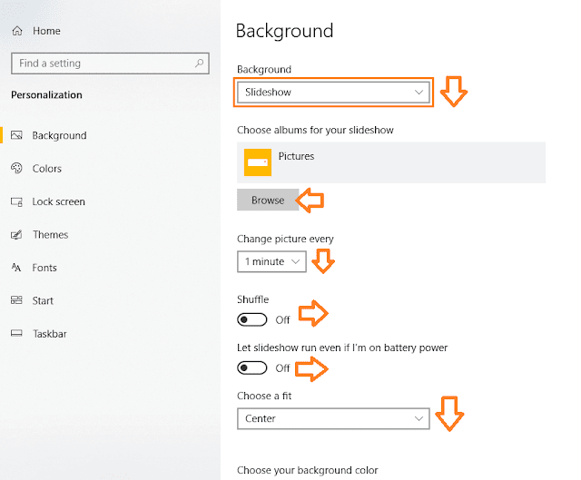 How To Change Desktop Background In Windows 10 | Picture, Slideshow, Solid Color