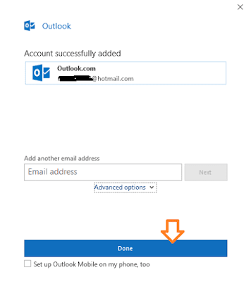 How To Setup Hotmail In Outlook 2016 & Outlook 2019 In Windows 10