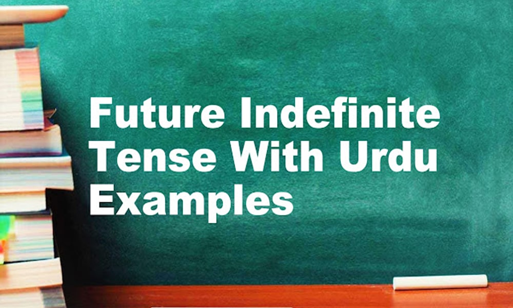 Future Indefinite Tense With Urdu English Examples