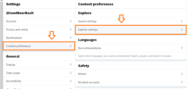 Twitter Doesn't Show Trends For You Settings Icon | Change Twitter Trends Location